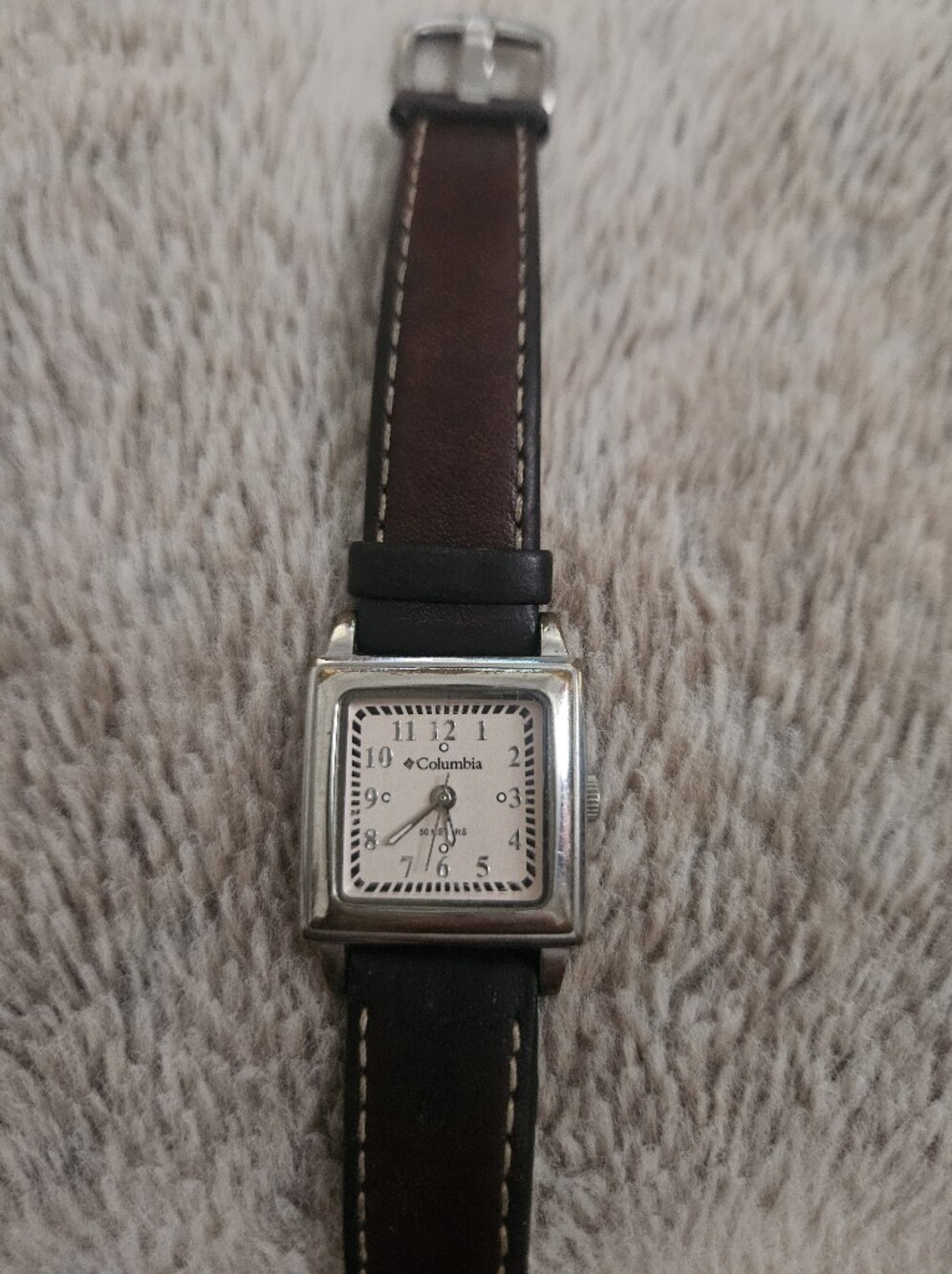 Vintage Columbia Women's Watch Leather Strap